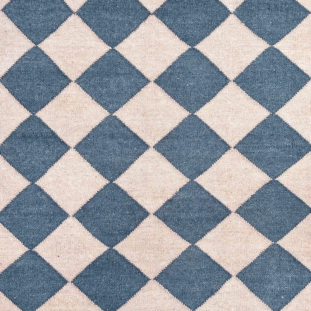 Handmade Vintage Multicolor Wool Dhurrie For Living